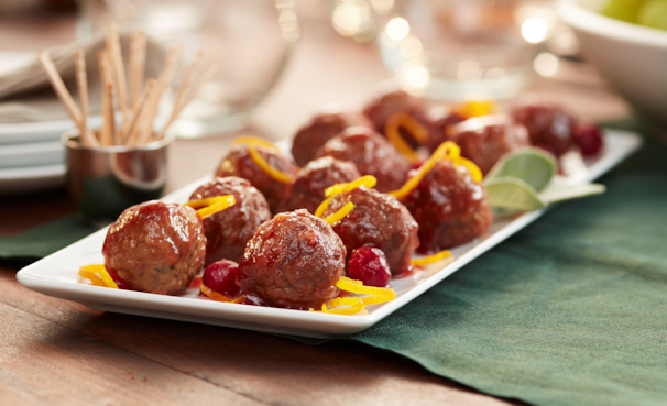 Merry Cranberry Meatballs Recipe