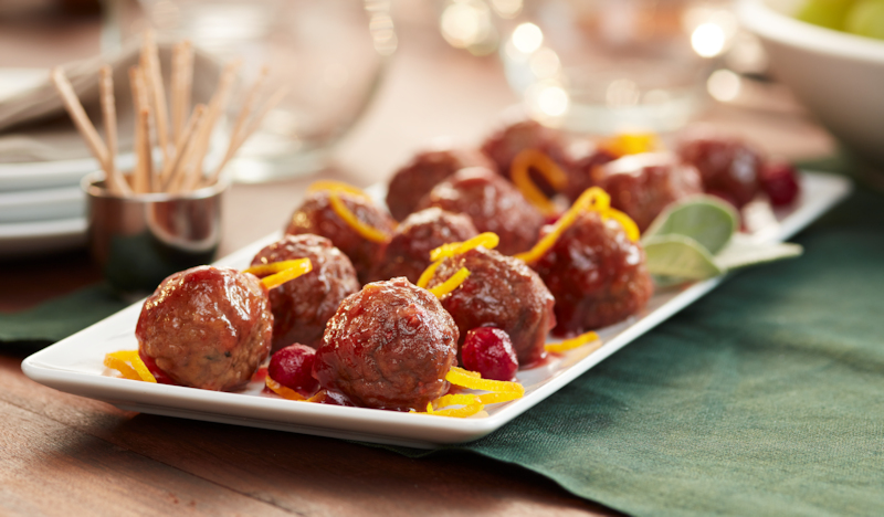 Merry Cranberry Meatballs Recipe