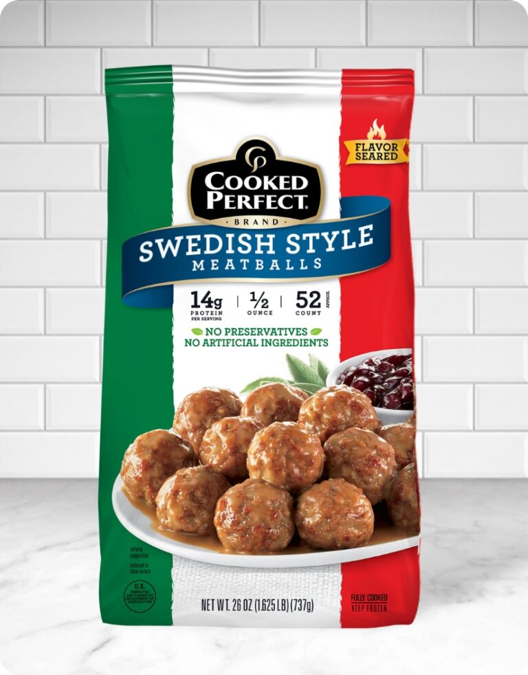Cooked Perfect Swedish Style Meatballs