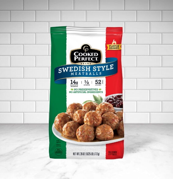 Cooked Perfect Swedish Style Meatballs
