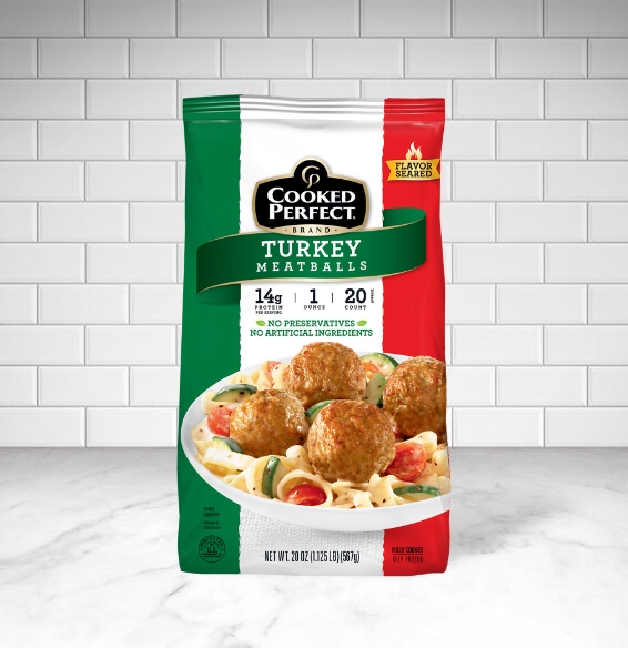 Cooked Perfect Turkey Meatballs