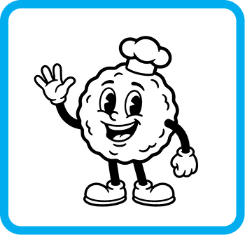 blue coloring corner
