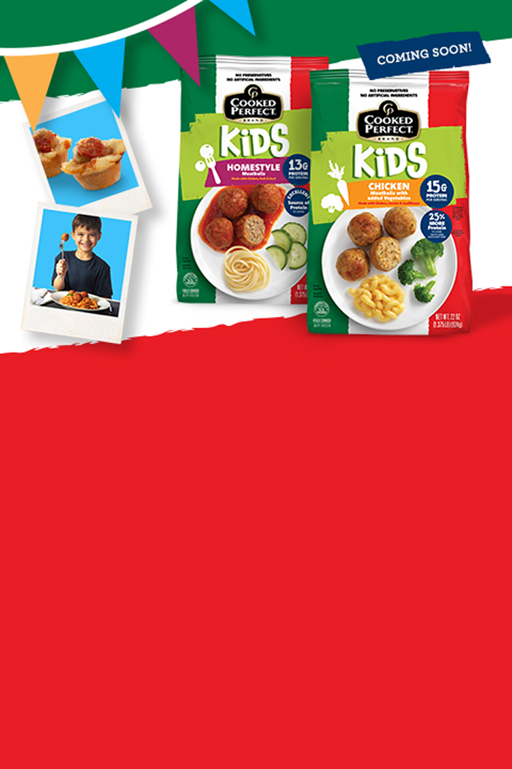 Cooked Perfect Kids Meatballs