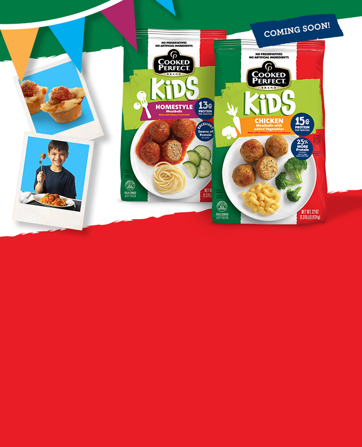 Cooked Perfect Kids Meatballs