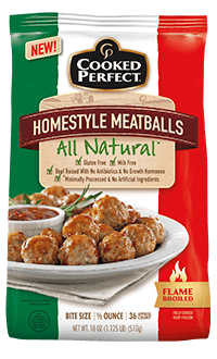 All Natural Homestyle Meatballs  Cooked Perfect